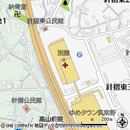 スーパースポーツゼビオゆめタウン筑紫野店周辺の地図