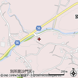 福岡県那珂川市別所610周辺の地図