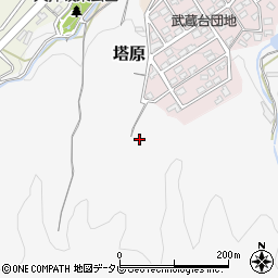福岡県筑紫野市塔原296周辺の地図