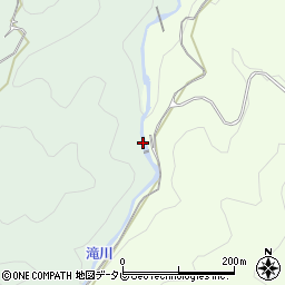 花乱ノ滝周辺の地図