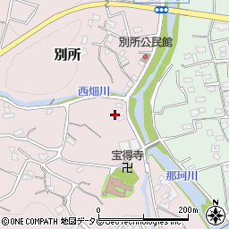 福岡県那珂川市別所568周辺の地図