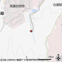 福岡県筑紫野市塔原周辺の地図
