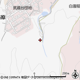 福岡県筑紫野市塔原周辺の地図