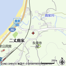 福岡県糸島市二丈鹿家1721周辺の地図