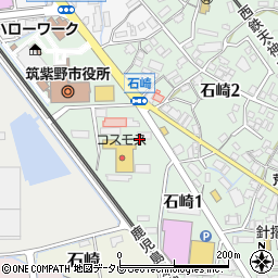 北九州銀行筑紫野支店周辺の地図
