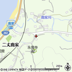 福岡県糸島市二丈鹿家1719周辺の地図