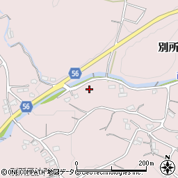 福岡県那珂川市別所609周辺の地図