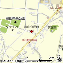 福岡県福岡市早良区脇山2474周辺の地図