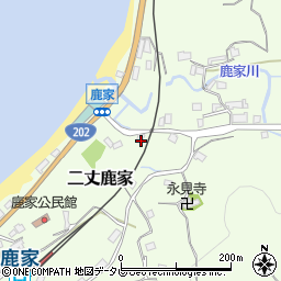 福岡県糸島市二丈鹿家1730周辺の地図