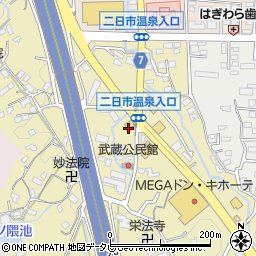リンガーハット福岡二日市店周辺の地図