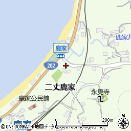 福岡県糸島市二丈鹿家1732周辺の地図