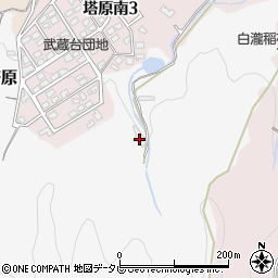 福岡県筑紫野市塔原302周辺の地図