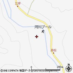 大分県中津市耶馬溪町大字大野2584周辺の地図