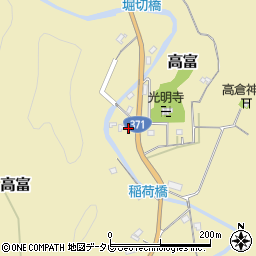 和歌山県東牟婁郡串本町高富357周辺の地図
