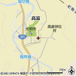 和歌山県東牟婁郡串本町高富399周辺の地図