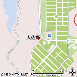 福岡県太宰府市大佐野周辺の地図