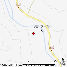 大分県中津市耶馬溪町大字大野2604周辺の地図