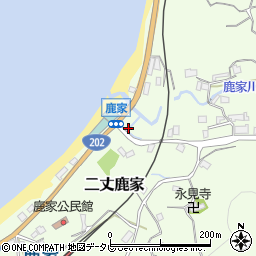 福岡県糸島市二丈鹿家1733周辺の地図