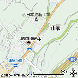 株式会社堀江本店筑紫野工場周辺の地図