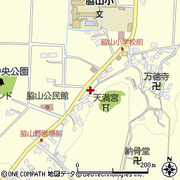 福岡県福岡市早良区脇山2540周辺の地図