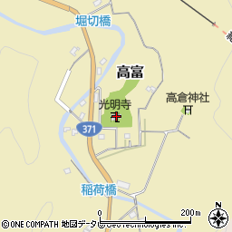 和歌山県東牟婁郡串本町高富375周辺の地図