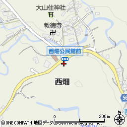 福岡県那珂川市西畑956周辺の地図