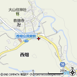 福岡県那珂川市西畑977周辺の地図
