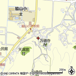 福岡県福岡市早良区脇山1704周辺の地図