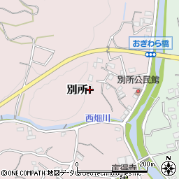 福岡県那珂川市別所1043周辺の地図