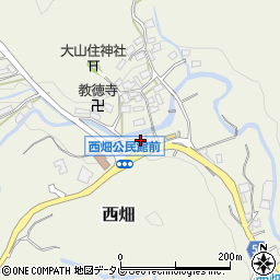 福岡県那珂川市西畑968周辺の地図