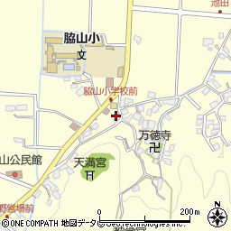 福岡県福岡市早良区脇山1708周辺の地図
