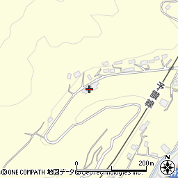 愛媛県大洲市平野町野田888周辺の地図