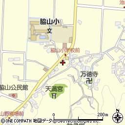 福岡県福岡市早良区脇山1744周辺の地図