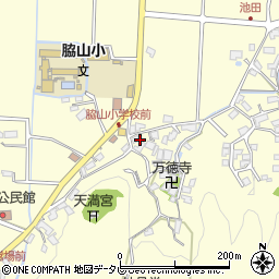 福岡県福岡市早良区脇山1706周辺の地図