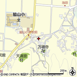 福岡県福岡市早良区脇山1710周辺の地図