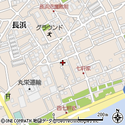 長浜名村4号緑地周辺の地図
