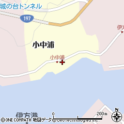 愛媛県西宇和郡伊方町小中浦96周辺の地図