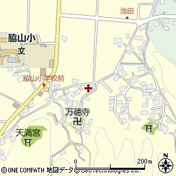 福岡県福岡市早良区脇山1713周辺の地図