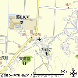 福岡県福岡市早良区脇山1709周辺の地図