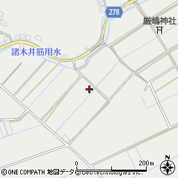 高知県高知市春野町東諸木周辺の地図