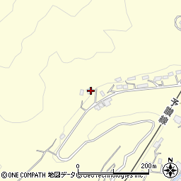 愛媛県大洲市平野町野田884周辺の地図