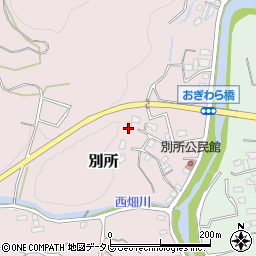 福岡県那珂川市別所1048周辺の地図