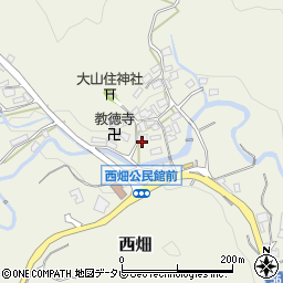福岡県那珂川市西畑61周辺の地図