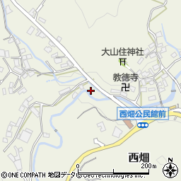 福岡県那珂川市西畑537周辺の地図
