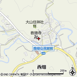 福岡県那珂川市西畑58周辺の地図