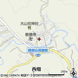福岡県那珂川市西畑62周辺の地図