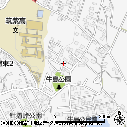 福岡県筑紫野市牛島471-7周辺の地図