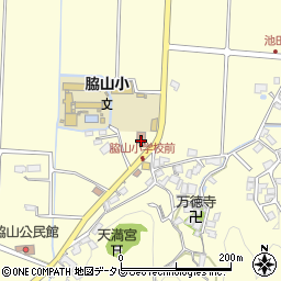 福岡県福岡市早良区脇山1742周辺の地図