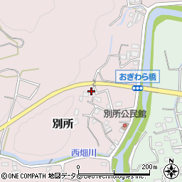 福岡県那珂川市別所1053周辺の地図