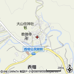 福岡県那珂川市西畑70周辺の地図